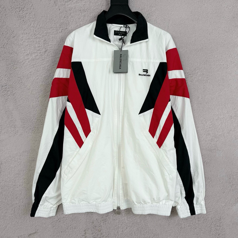 Balenciaga Balenciaga Color Block Zip Sports Jacket  - 1