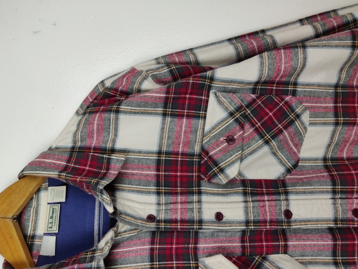 L.L. Bean - Timberline Flannel Jacket Checked Travis Scott - 5