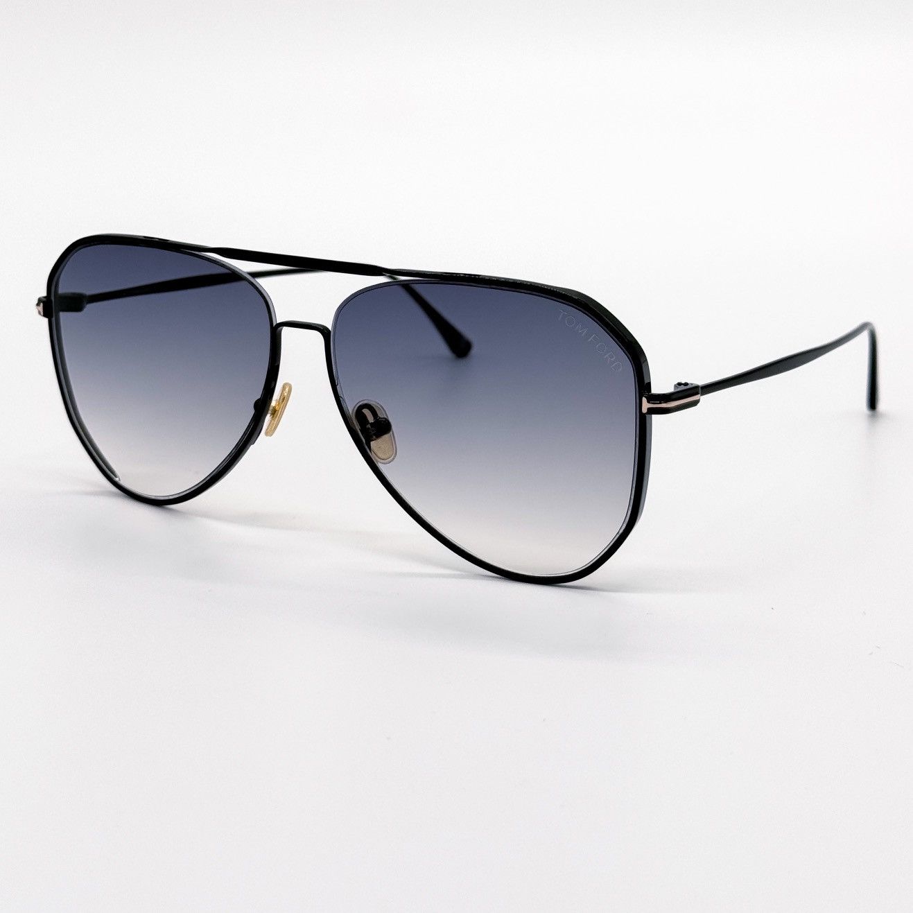 ЄNEW TOM FORD CHARLES-02 TF853 01B SUNGLASSES FT0853/S - 4