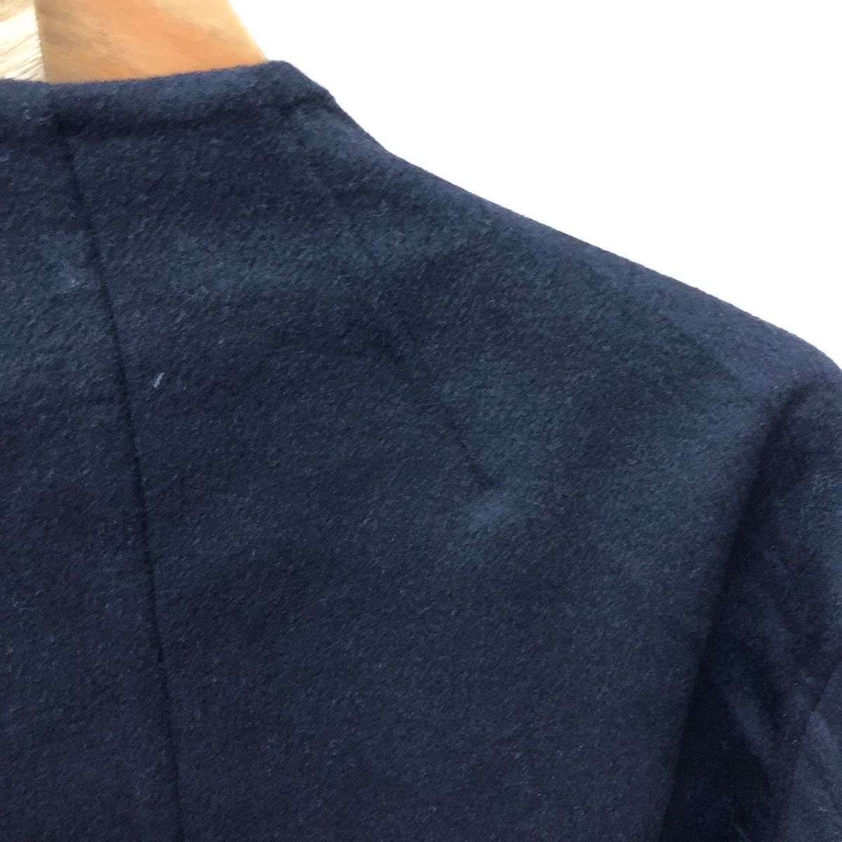 Uniqlo x jil sander +J black wool coat - 5