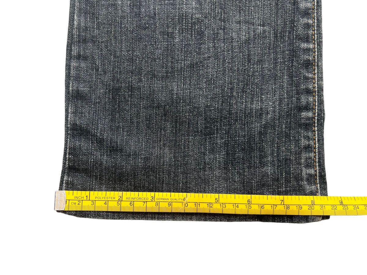Uniqlo Black Low Rise Bootcut Flare Denim Jeans 30x29 - 16