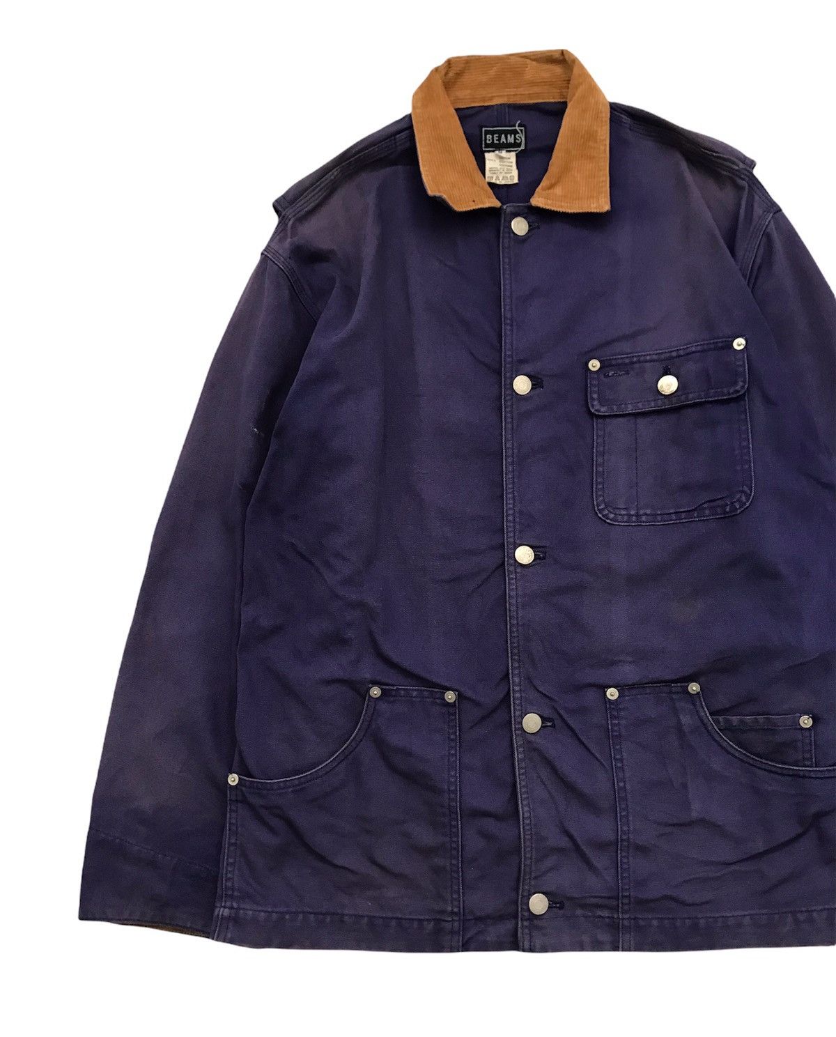 Japanese Brand Beams Workers Design Jacket - 3