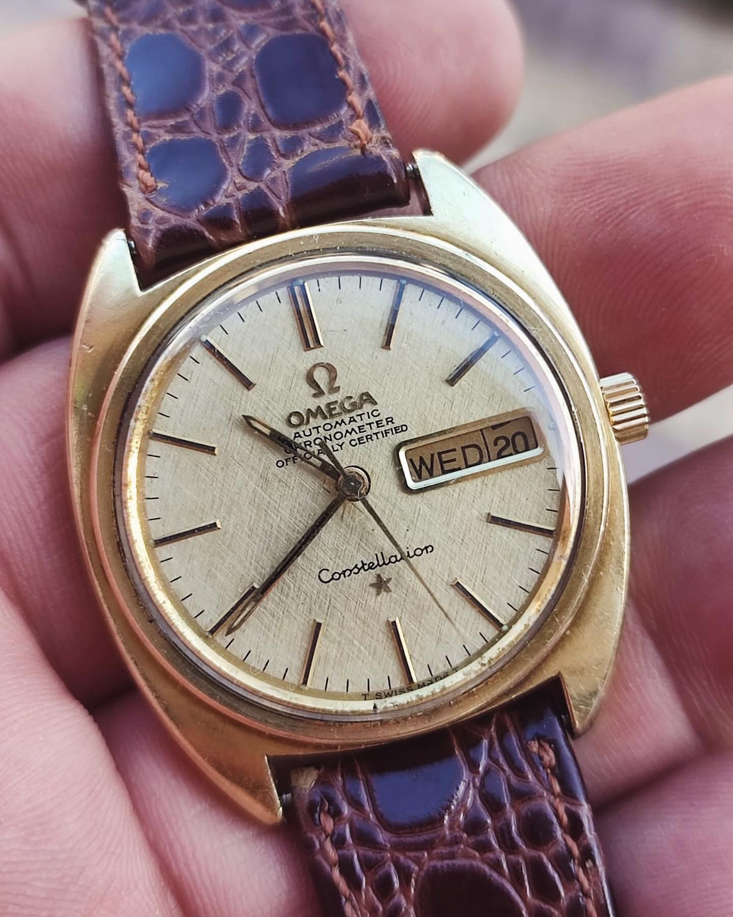 Vintage Omega Constellation 168019  Cal. 751 18k Gold   - 1