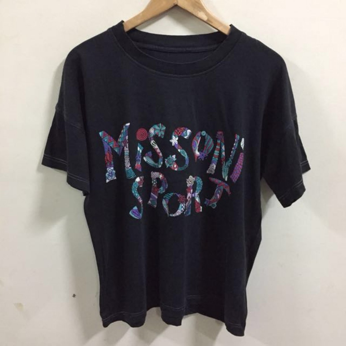 Missoni Sport Shirt Size M medium Blacks - 1