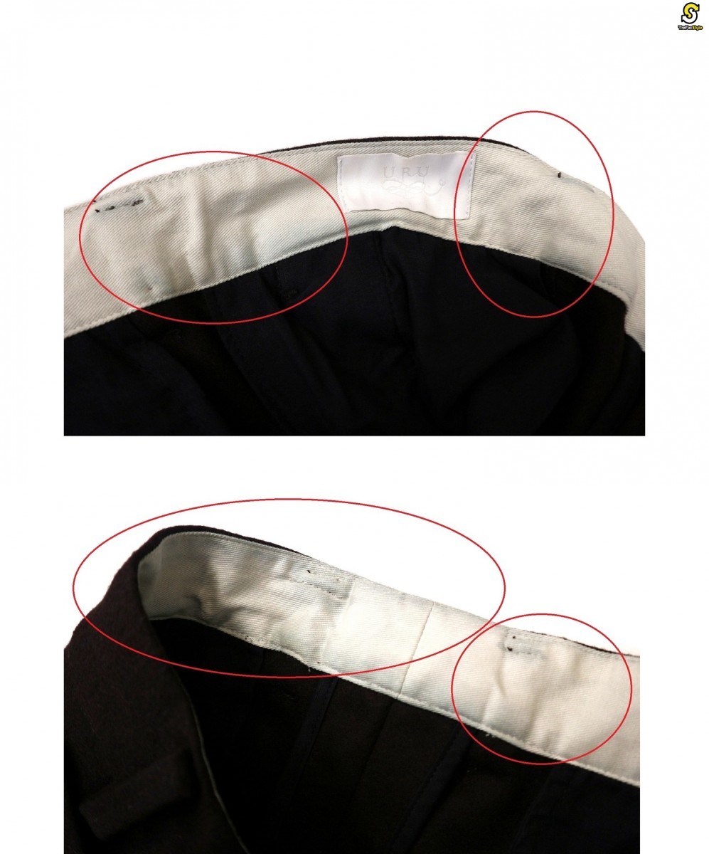 Uru - brown wool easy pants size 2 - 3