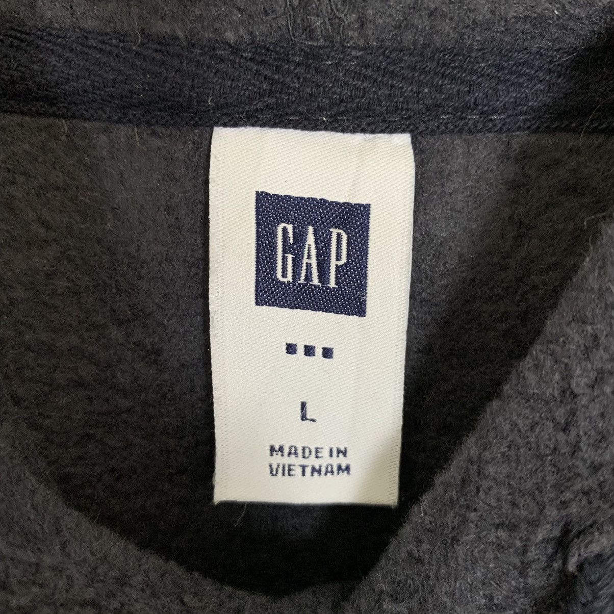 Vintage - Gap Fleece Hoodie Gap Sweatshirt Crewneck - 10