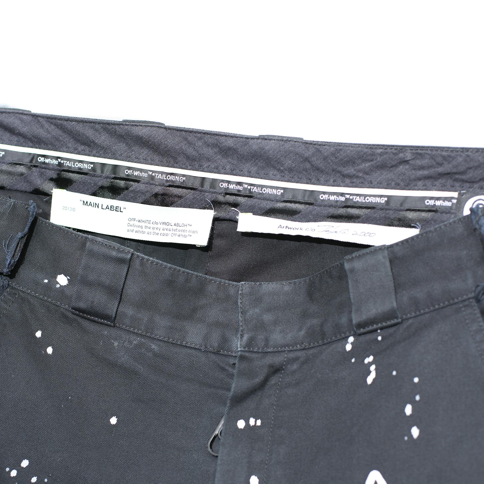 Off White Futura Laboratories Alien Trousers Size 38 - 5