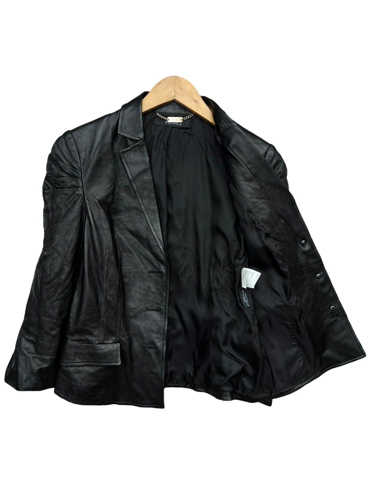 Versace Leather Jacket - 3