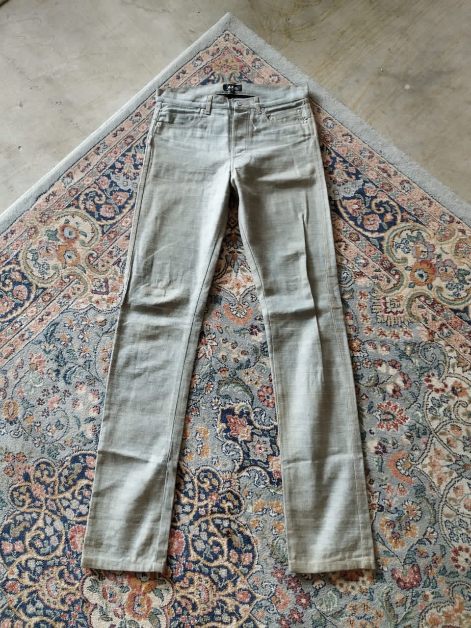 A.P.C grey jeans - 1