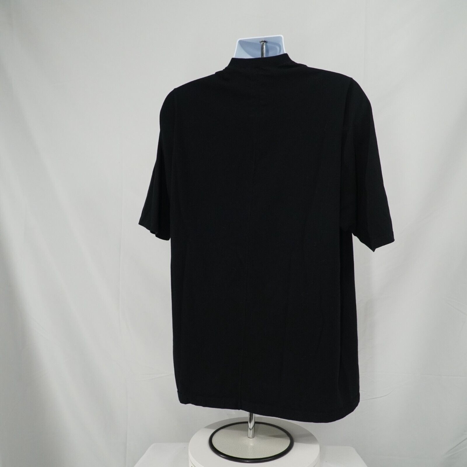 DRKSHDW PROTO Black Short Sleeve Tee Geometric Tunic - 12