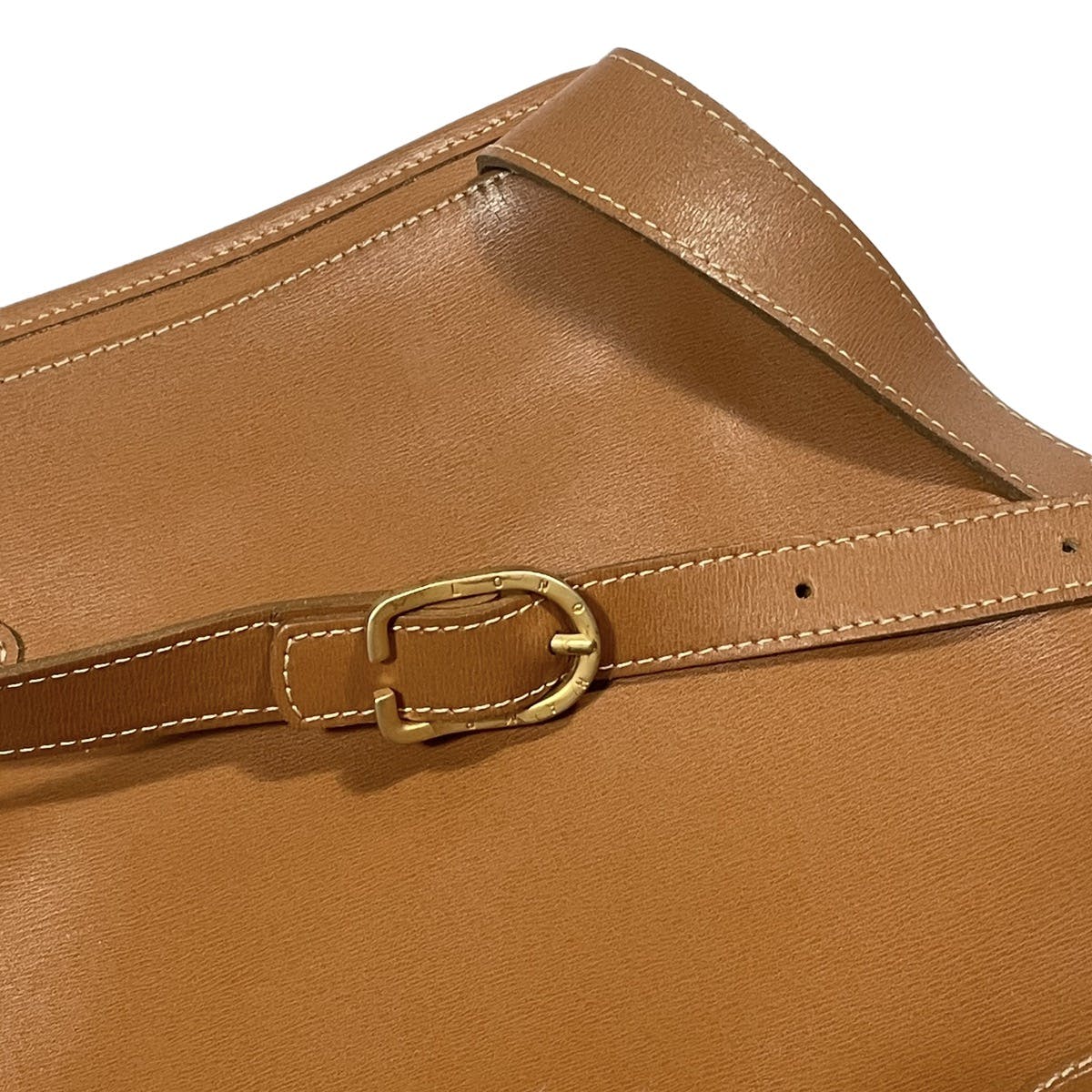 Vintage Leather Adjustable Shoulder Bag - 7