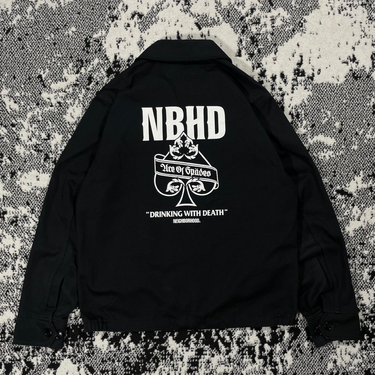 NEIGHBORHOOD HB AOS DRIZZLER EC-JKT 2019 DRINKING WITH DEATH - 1