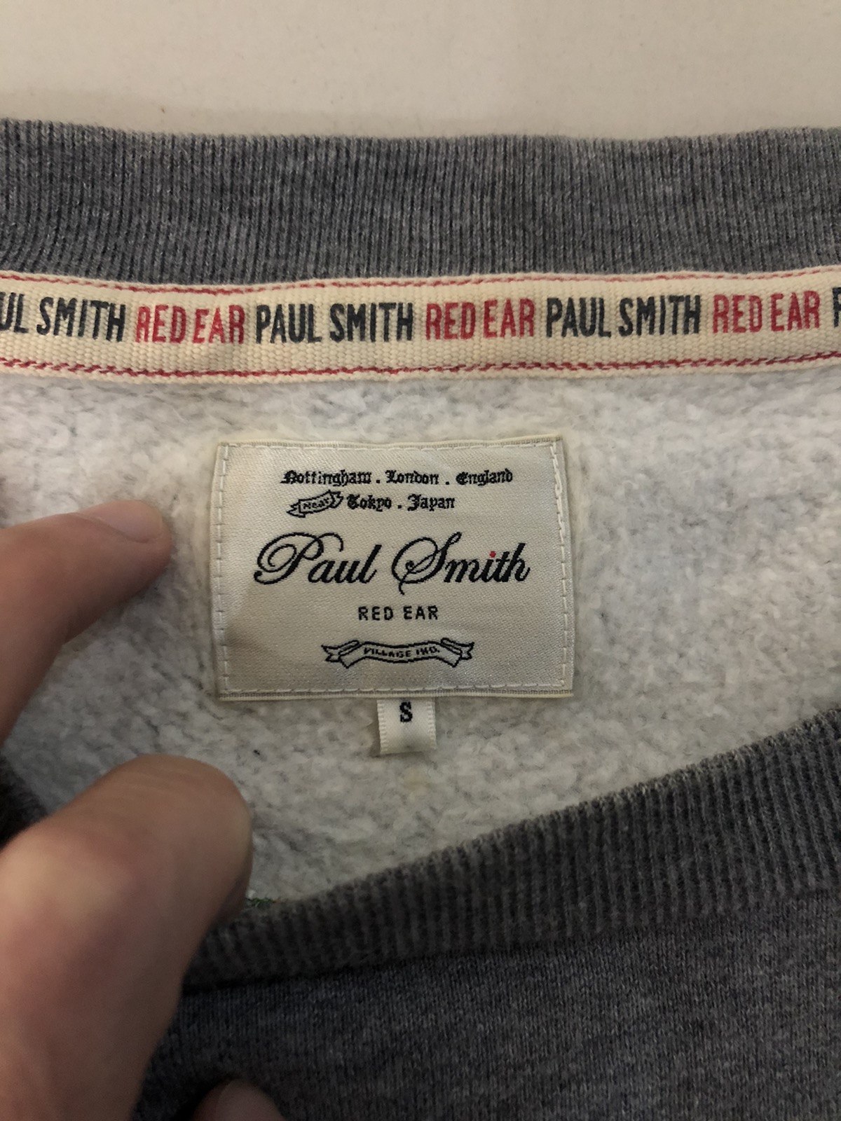 Paul Smith Red Ear Grey “Moondog” Sweatshirt - 7