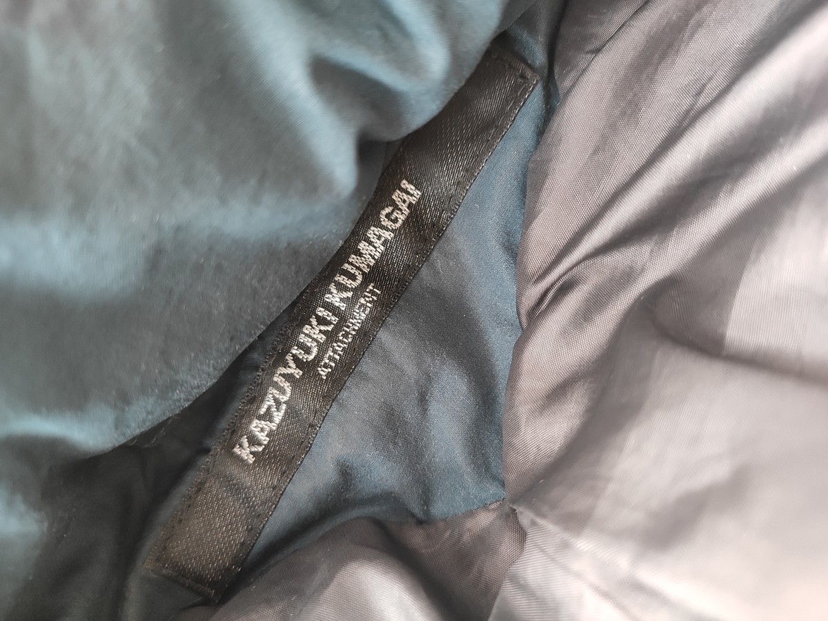 Kazuyuki Kumagai Attachment - Funnel neck down jacket.Like Rick Owens or Devoa - 8