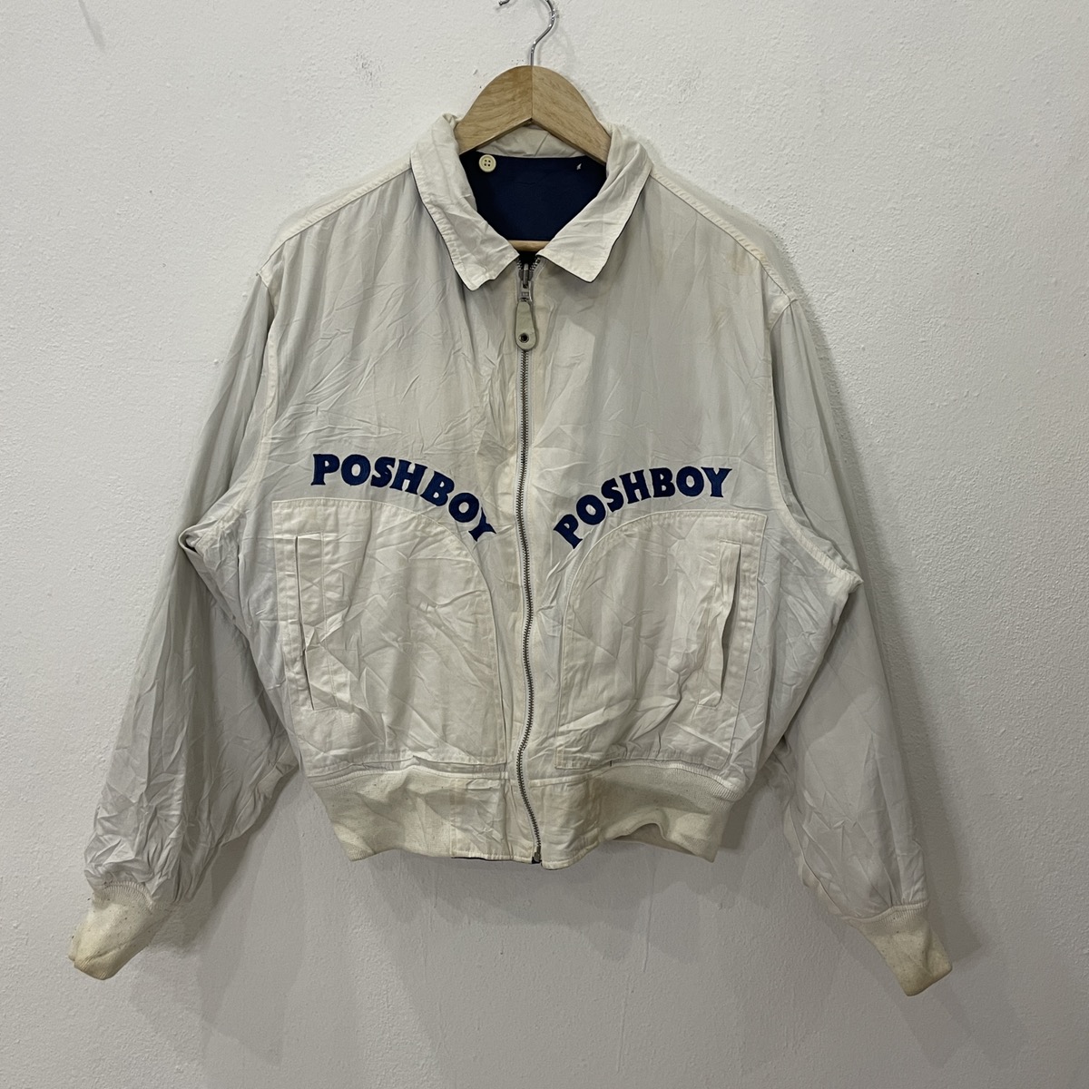 American Apparel - Vintage Posh Boy Big Logo Reversable Jacket - 9