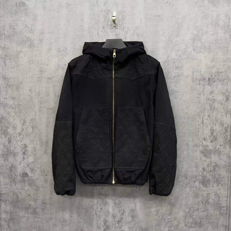 Louis Vuitton Lumberjack Embossed Logo Jacket - 1