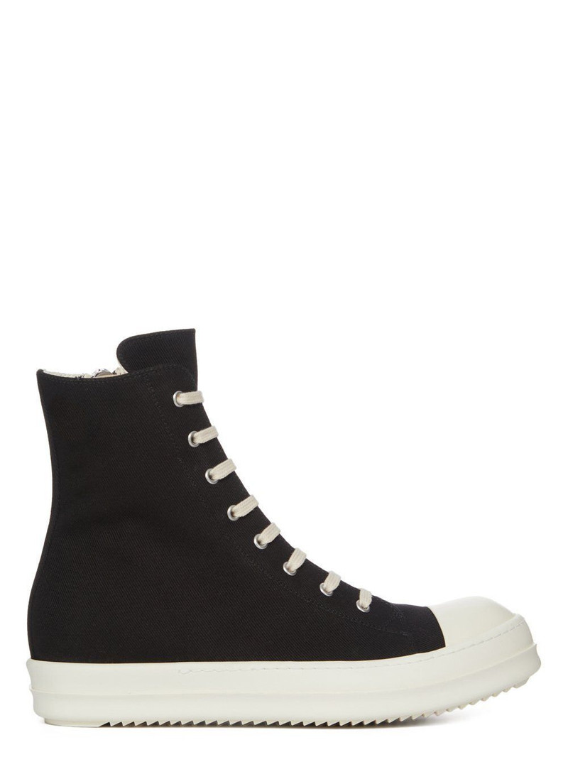 FW25 CONCORDIANS SNEAKS IN BLACK/MILK/ 13OZ OVERDYED DENIM - 1