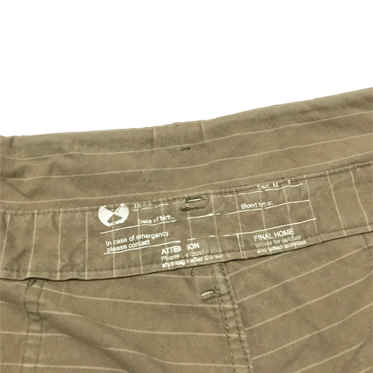 Final Home Military trouser pants - 3