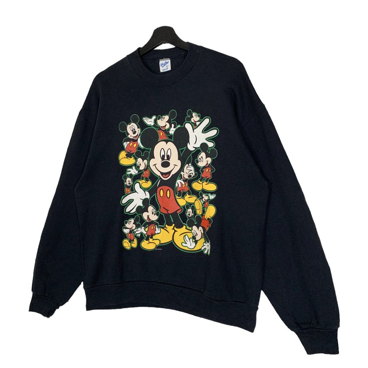 Vintage 90s Velva Sheen Mickey Mouse Disney Sweatshirt SizeM - 5