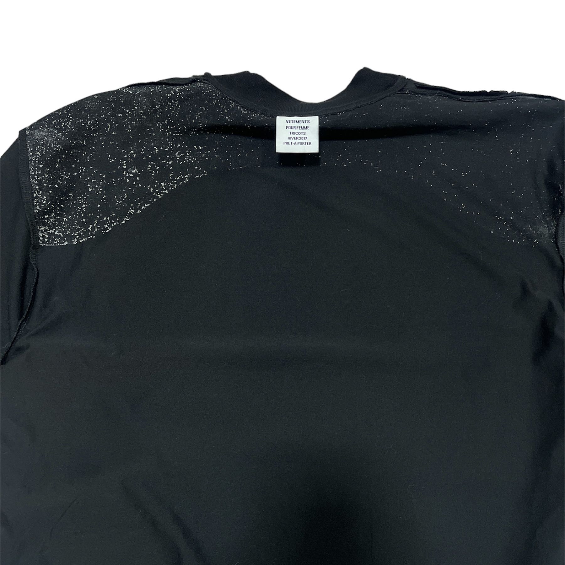 Vetements Ssense Exclusive Black 'you Fuck'n Asshole