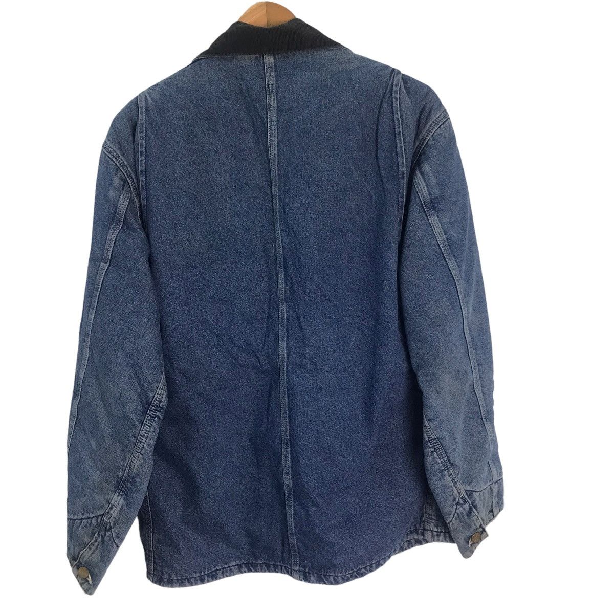 Vintage carhatt denim blanket coverall jacket - 3
