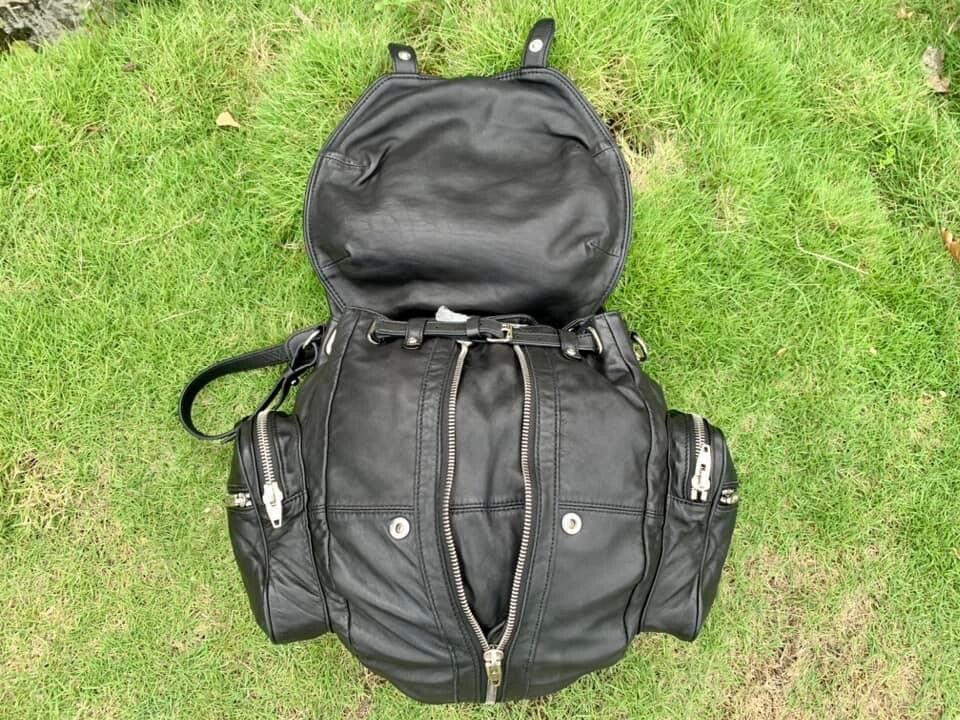 Authentic Alexander Wang Leather Backpack Shoulder Bag - 13