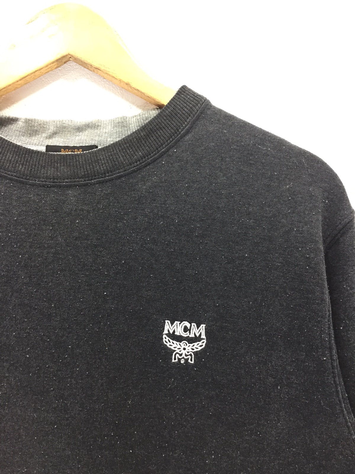 Mcm Small Logo Jumper Pullover Sweatshirt - 2