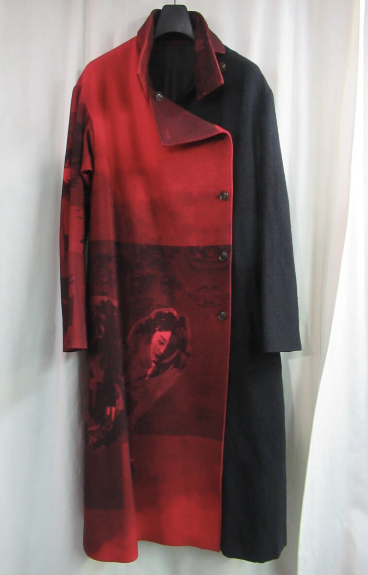 yohji yamamoto 18aw 赤フラノ サイズ2 yohji yamamoto 18aw 赤フラノ サイズ2