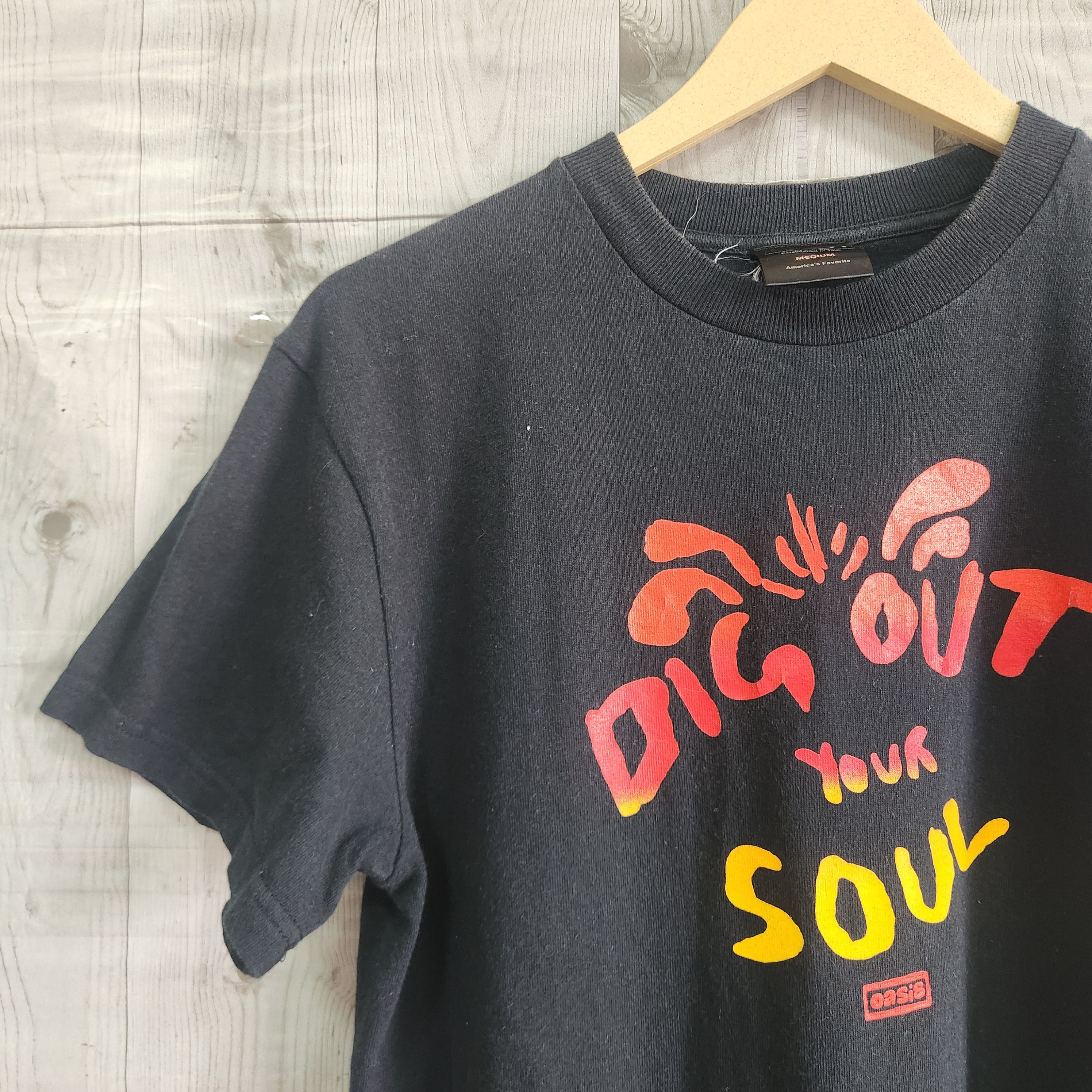 Tour Tee - Vintage OASIS Dig Out Your Soul TShirt - 5