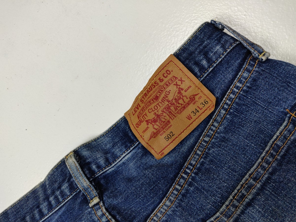 502 Big E Straight Cut Denim Jeans - 19