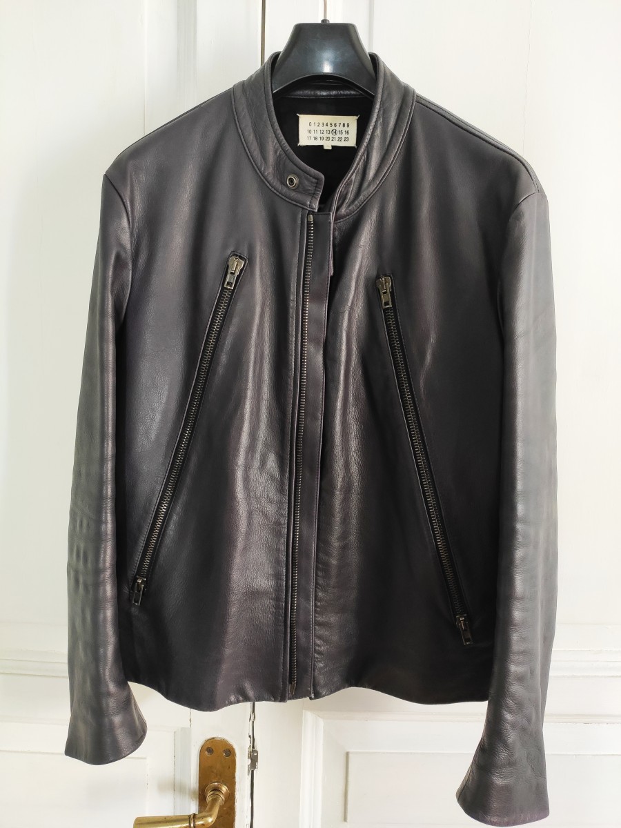 GRAIL! 5 zip leather jacket. Heavyweight. - 5