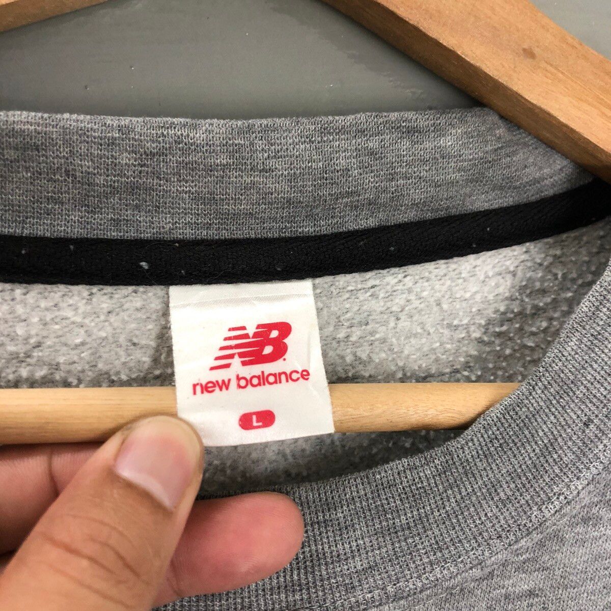 Vintage New Balance Crewneck Sweatshirt Size L - 7
