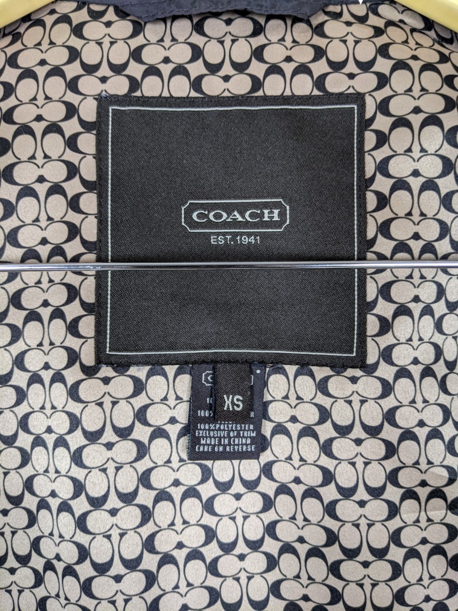 Coach - Monogram Quilted Jacket Featherlight Femme Coat - 10