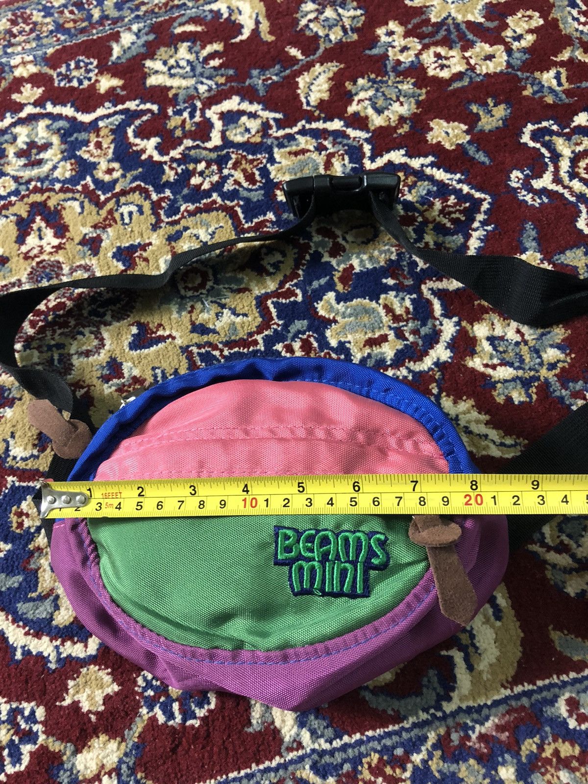 Beams Mini Beams Plus Multicolour Block Sling/Waist Bag - 8