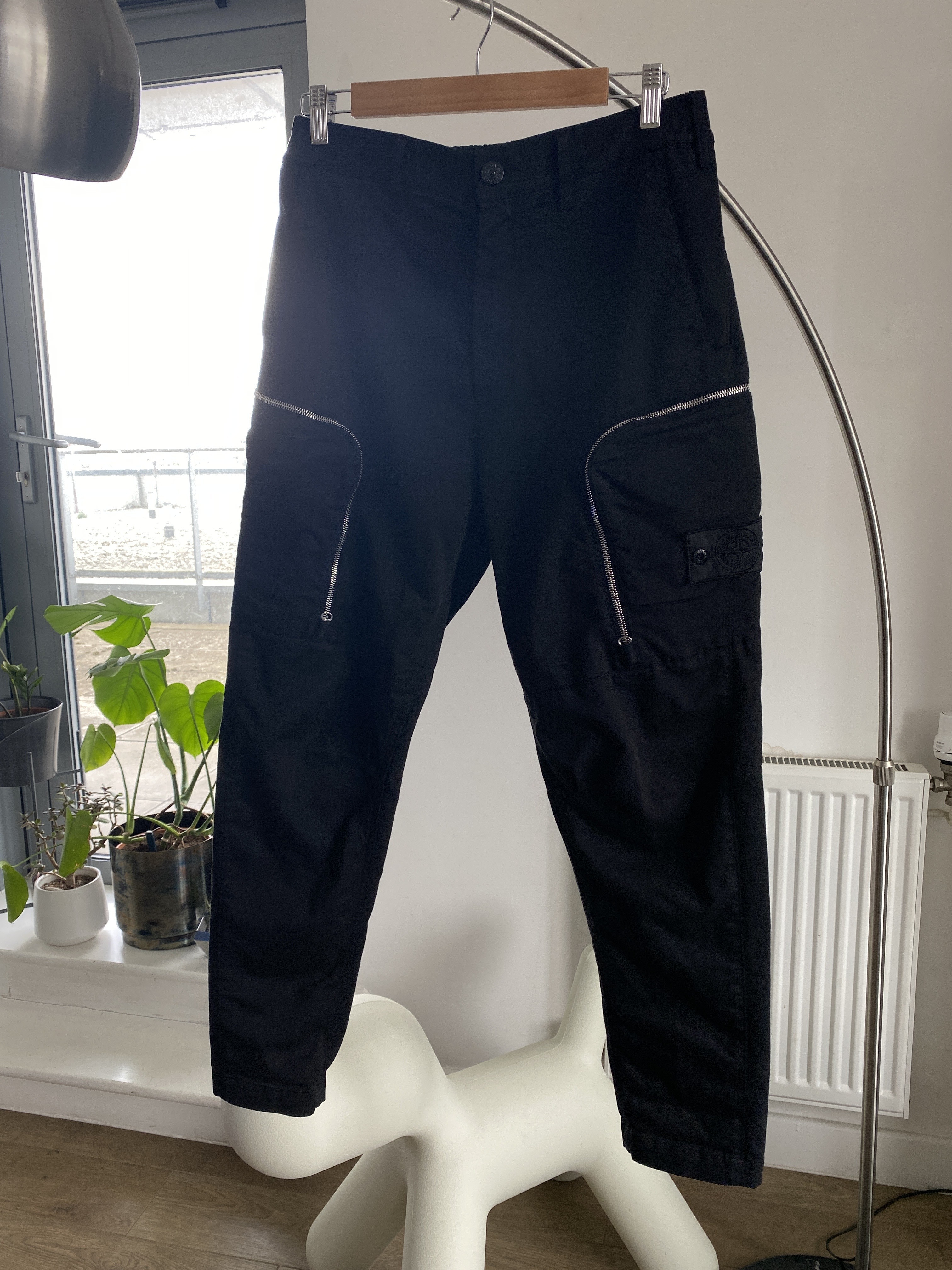Tapered Cargo Trousers - 1