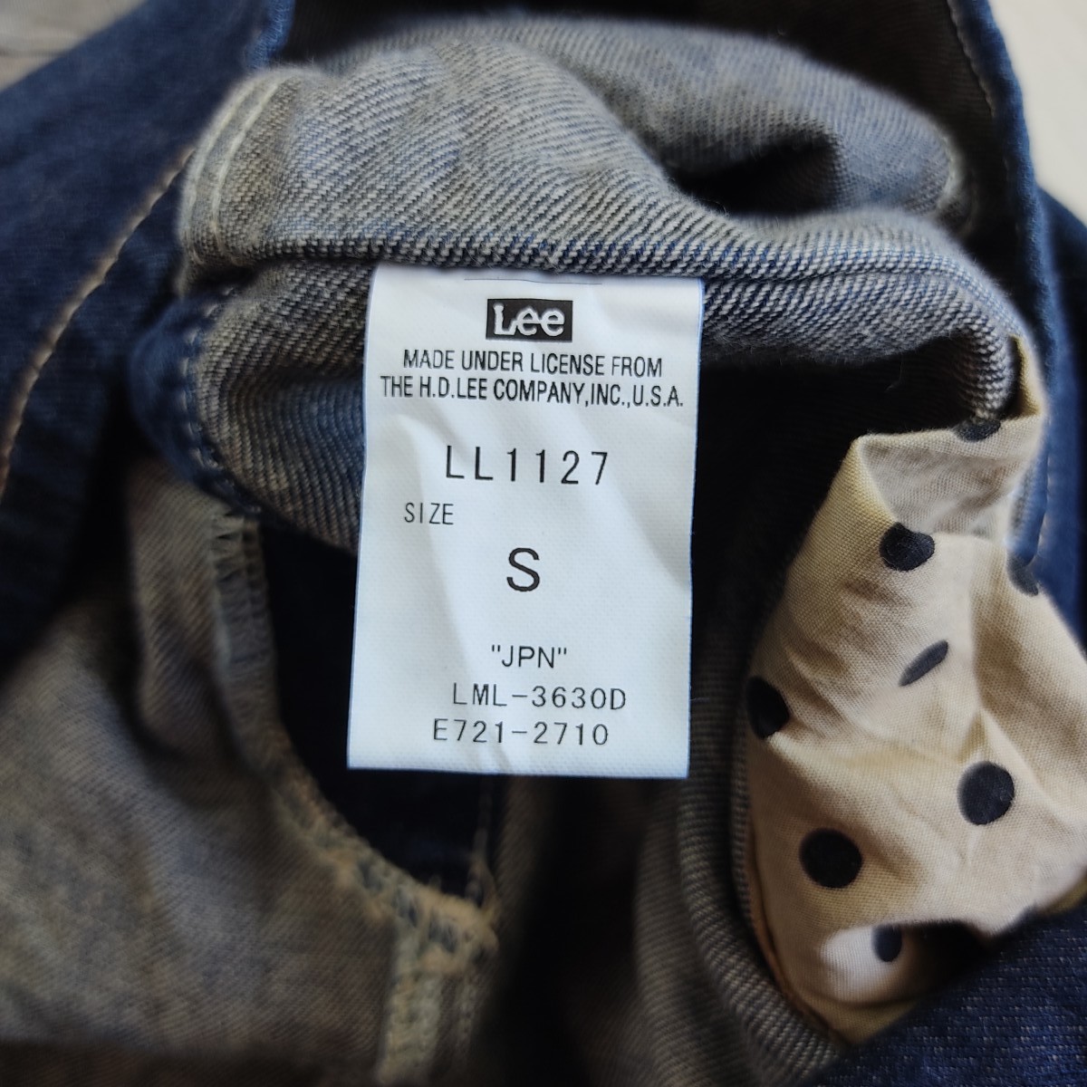 Lee - Vintage Lee Union Made Worker Denim Dungarees Sleeveless - 8