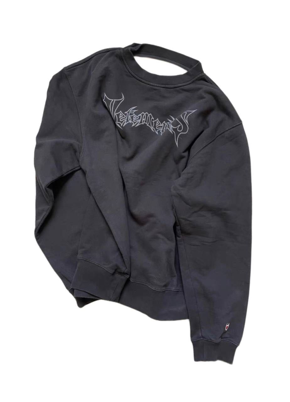 Vetements OG Metal Reversible Sweatshirt - 1