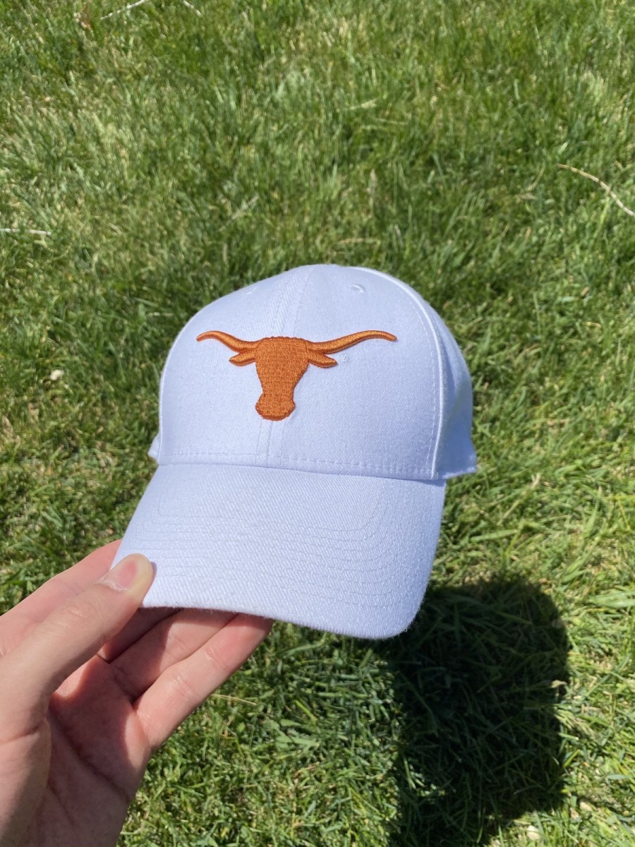 American College - Texas Longhorns White Cap - 5