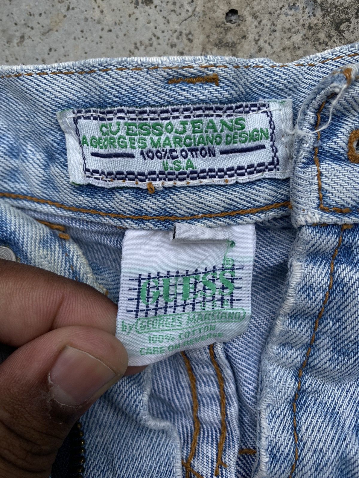 Vintage Guess Short Jeans - 4