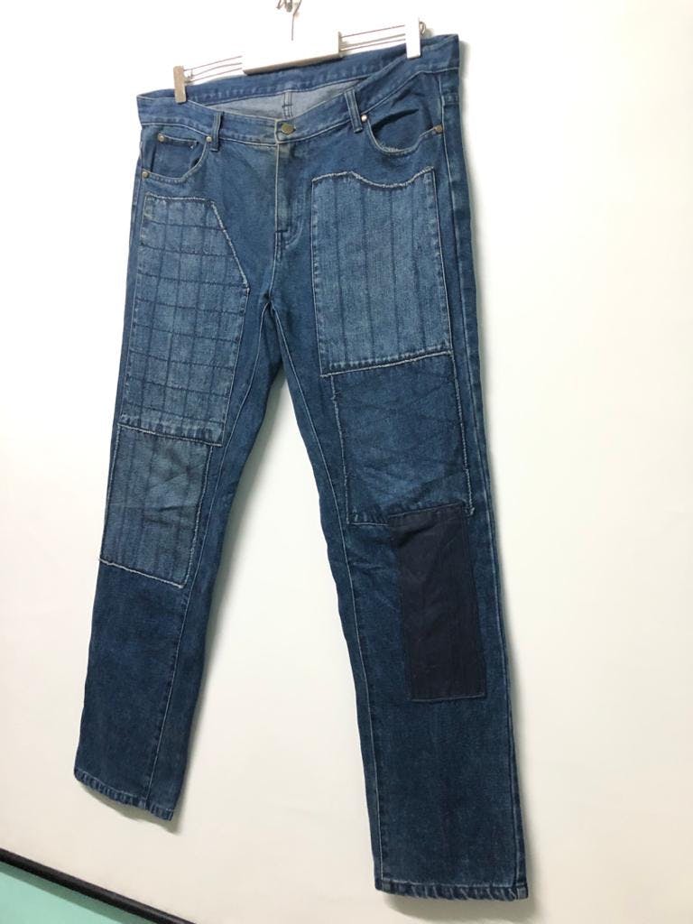 Patchwork jeans kapital style - 3