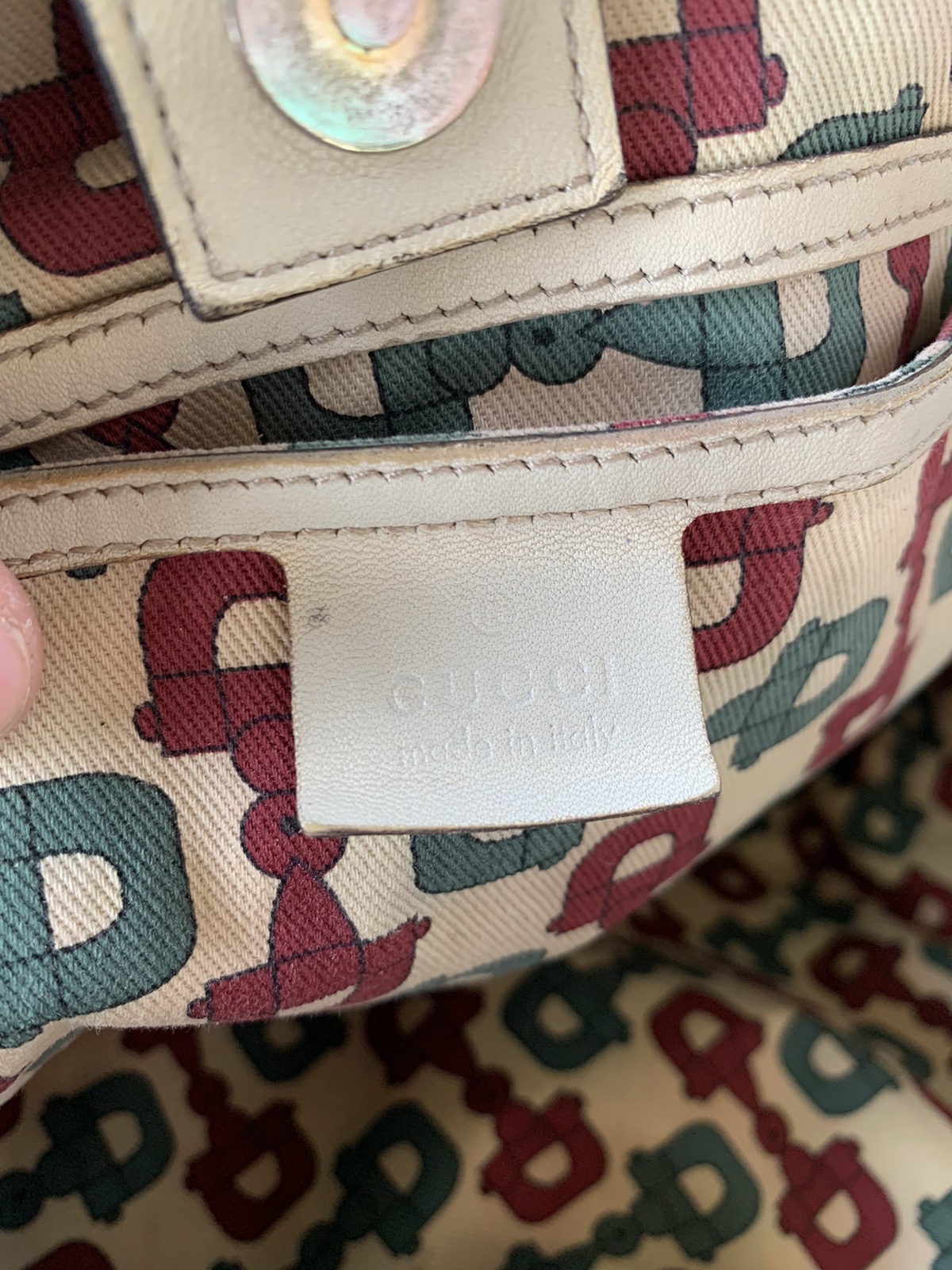 Vintage gucci guccisima joy tote bag - 5