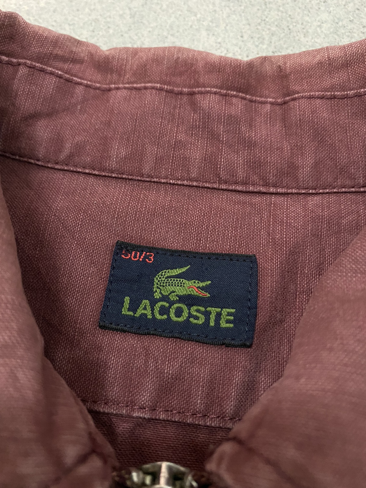 Vintage - Vintage Lacoste Distressed Jacket - 4