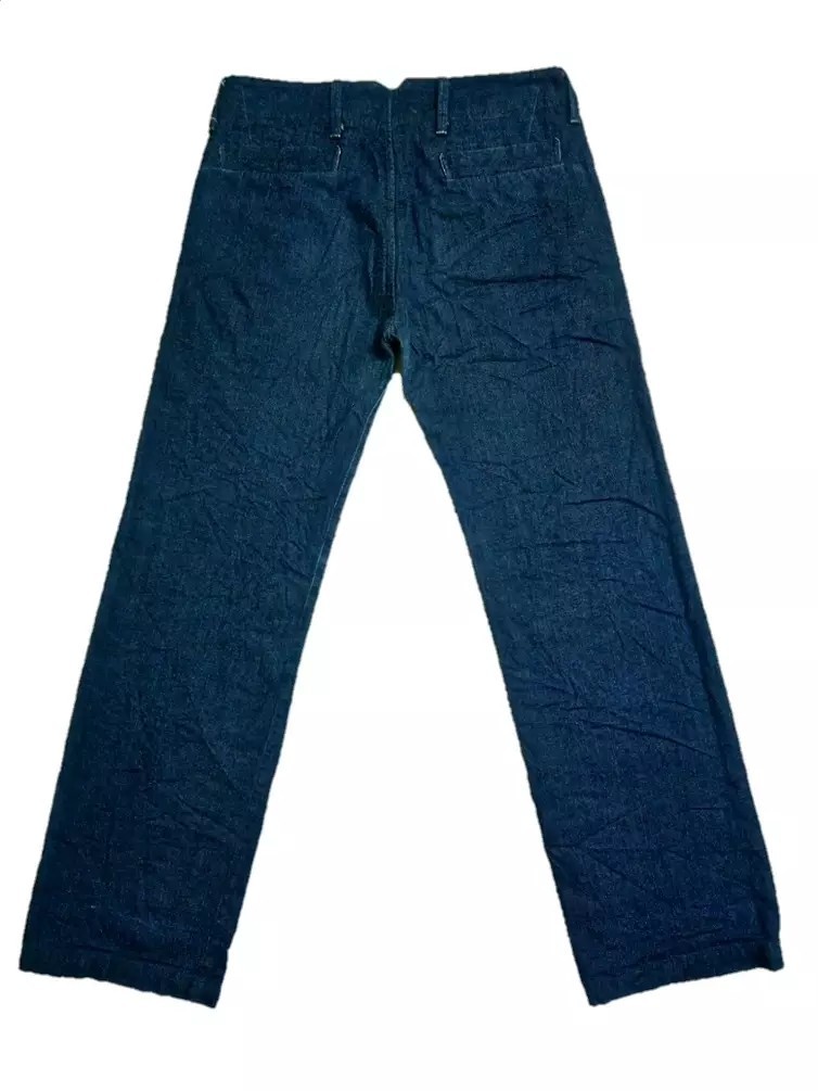 45rpm - R by 45rpm fatigue denim vintage pants - 2