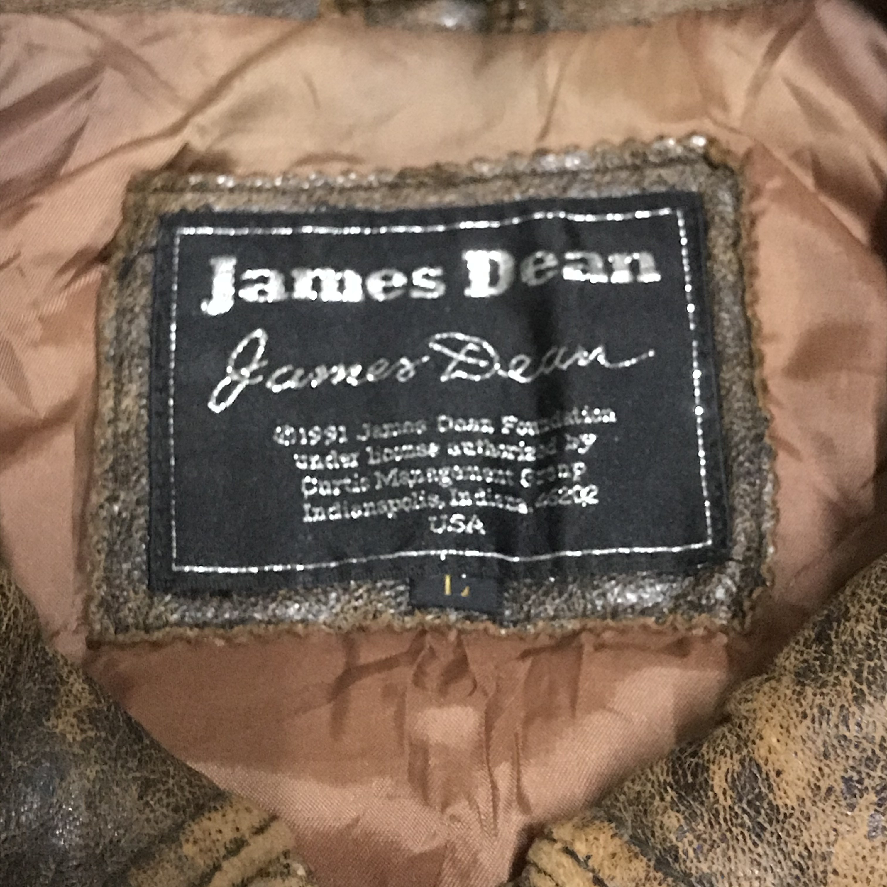 Genuine Leather - James Dean Sheepskin Leather Jackets - 3