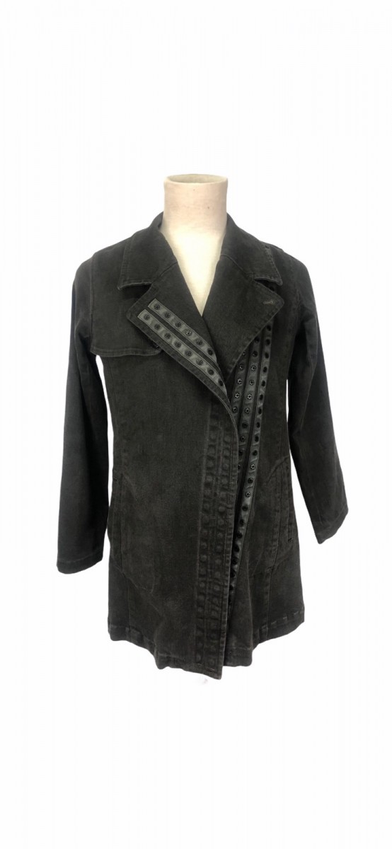 Japanese Brand - Grapefultoots Punk Double Collar Parka - 2