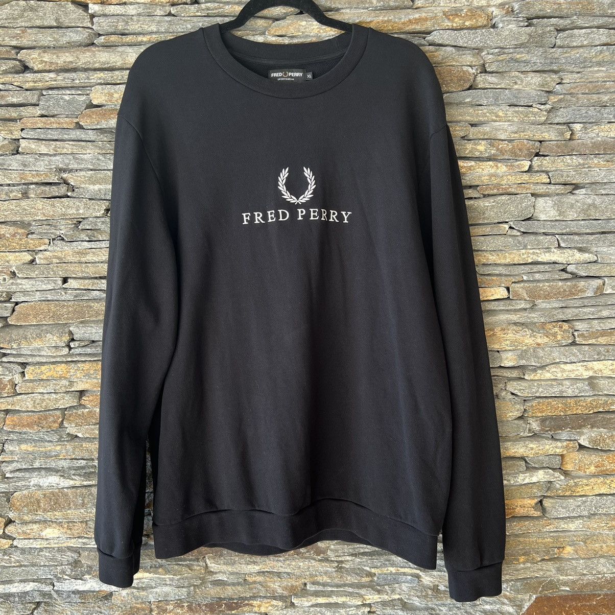 Y2K CLASSIC EMBROIDERED LOGO CREWNECK SWEATER - 12