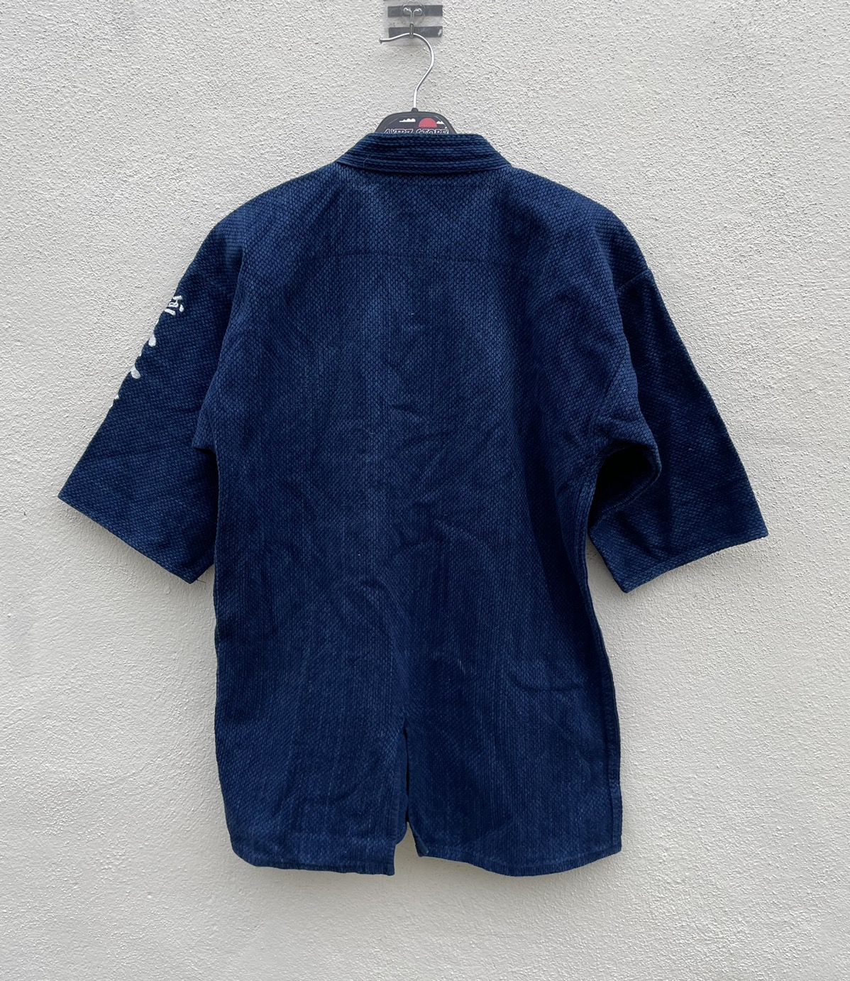 Indigo - Kimono Indigo Sashiko Samurai Jacket - 7