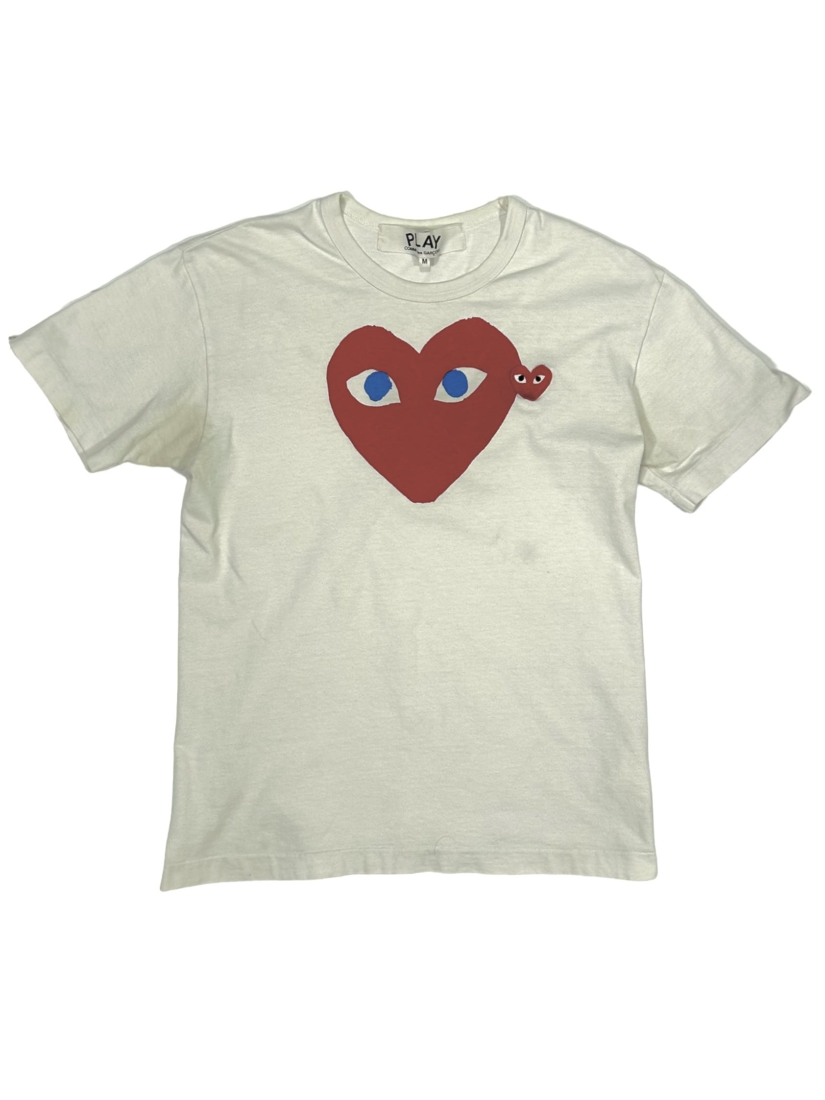 CDG Play Embroidered T-shirt - 1