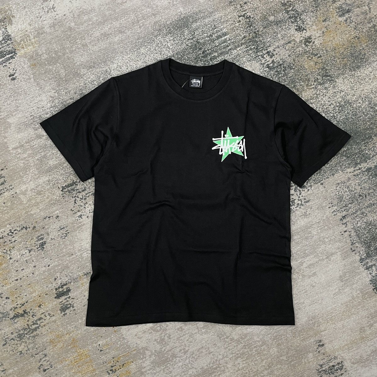 Stussy Tshirt Black // Star - 3