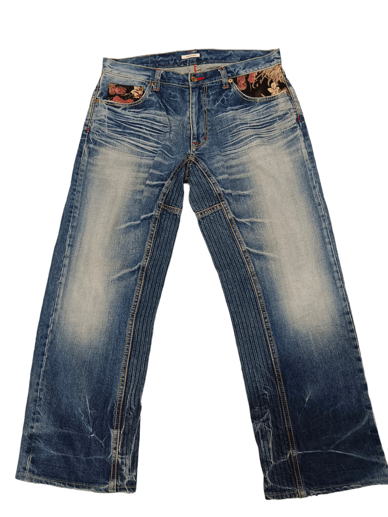 Eternal - 💥Rare💥 Floral Concept Baggy Denim - 1